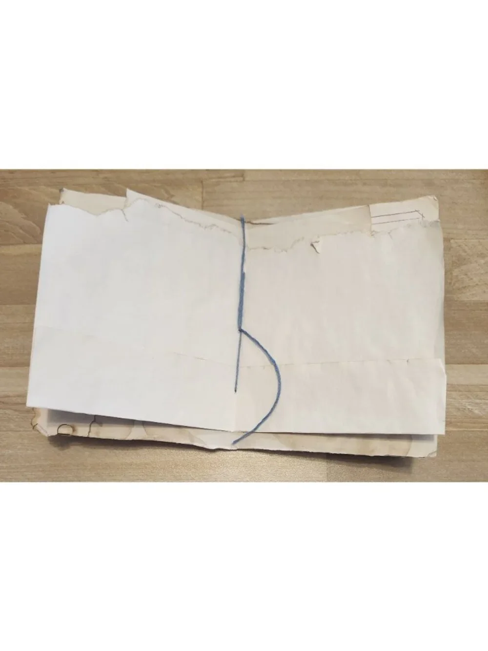 Junk Journal Made with Coffee Dyed Paper Handmade 64 pages